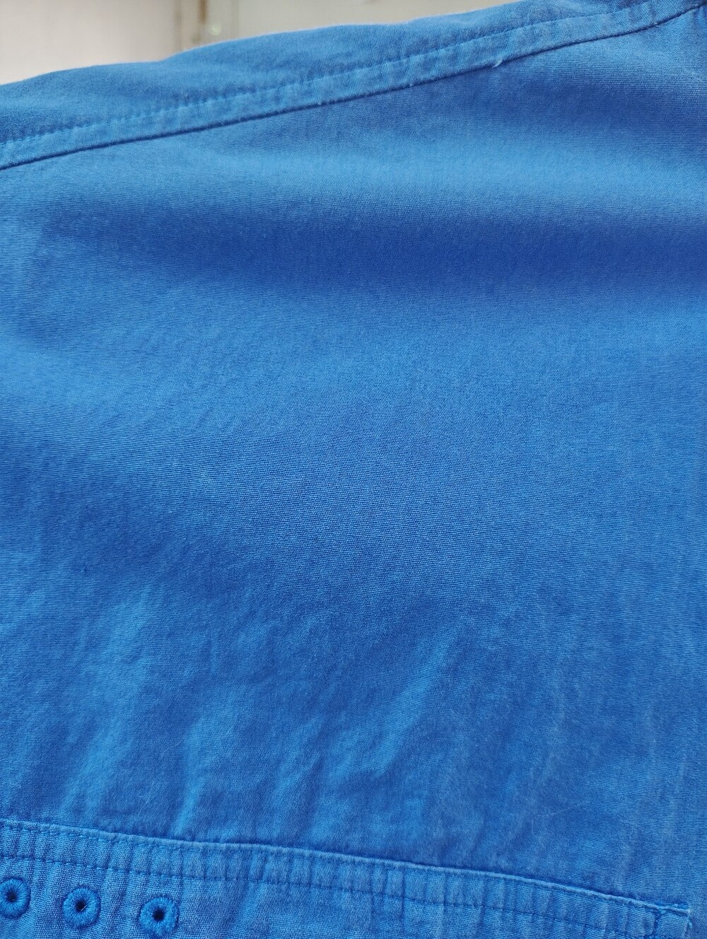 Columbia PFG Men’s Blue Short Sleeve Fishing Shirt XXL - Picture 5 of 10